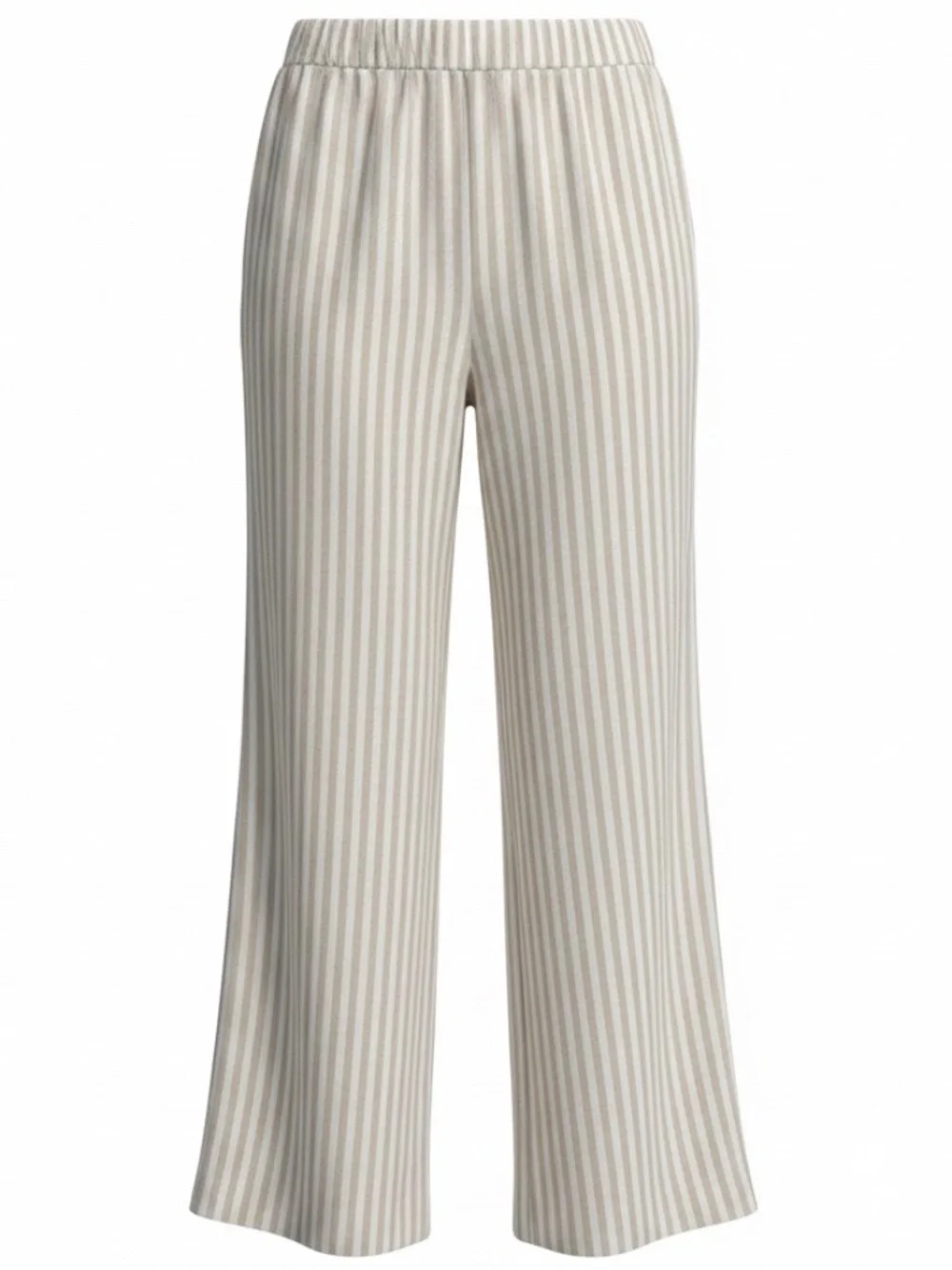 Banana Republic - ANYDAY WIDE-LEG HIGH-RISE LINEN-BLEND CROPPED PANT